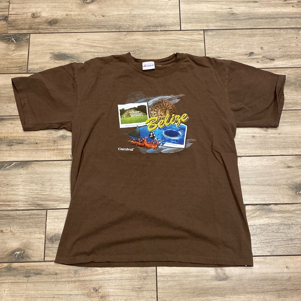 Vintage Carnival Belize Tee Size XL